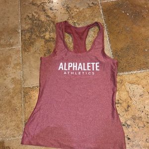 NWOT Alphalete Heather Marled Tank